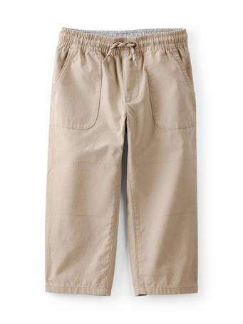 CARTERS - Drawstring Pull-On Pants KHAKI