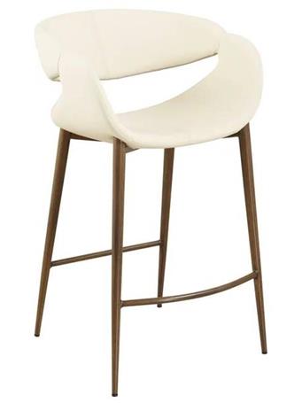 STYLECRAFT LAMPS  - Counter Stool IVORY