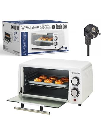 WESTINGHOUSE - 220 Volt Toaster Oven WHITE