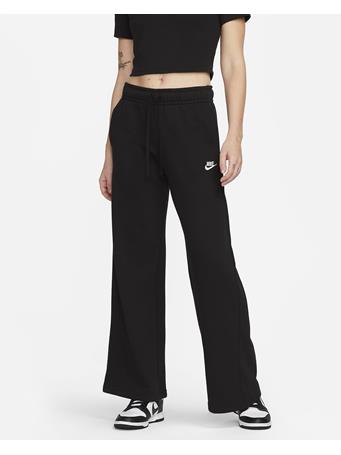 NIKE - Sportswear Club Fleece Women's Mid-Rise Wide-Leg Sweatpants BLACK