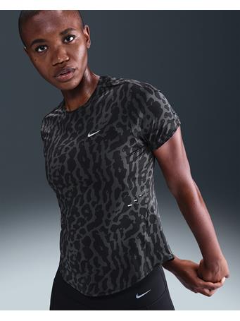 NIKE - Swift Women's Dri-FIT Short-Sleeve Running Top BLACK/BLACK