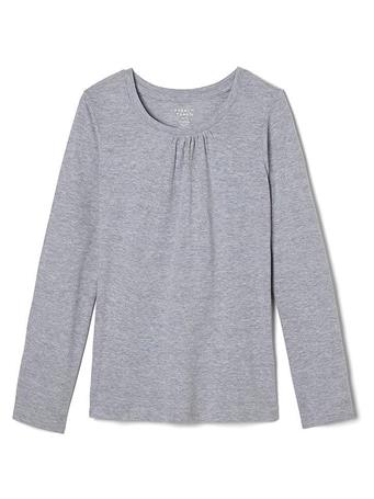 FRENCH TOAST - Crewneck Long Sleeve T-Shirt HEATHER GREY