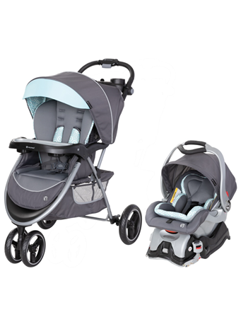 BABY TREND - EZ Ride PLUS Travel System Leaf Geo