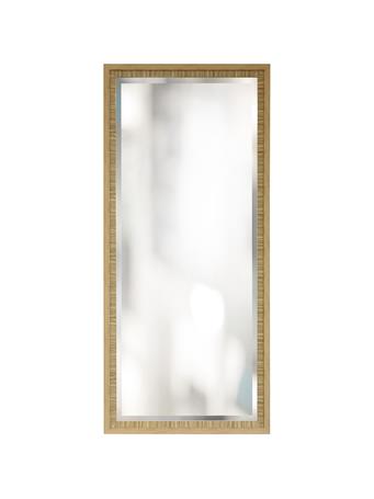 STYLECRAFT LAMPS - Washboard Natural Manufactured Mirror BROWN