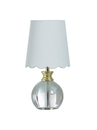 STYLECRAFT LAMPS - Beatrice Pure Crystal Glass Accent Lamp CLEAR