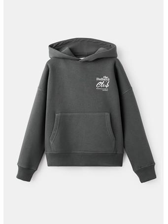 MANGO - Printed Cotton Sweatshirt GREY