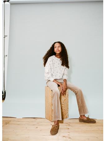 MANGO - Leopard Cotton Sweatshirt LIGHT BROWN