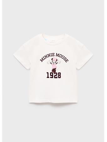 MANGO - Minnie Mouse T-shirt IVORY