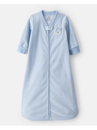 CARTERS - Baby Dog Loose Fit Long-Sleeve Wearable Blanket BLUE