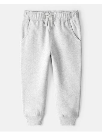 CARTERS - Toddler Boy DayDream Fleece Cotton Jogger GREY