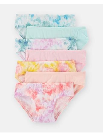 CARTERS - Toddler Girl 7-Pack Tie-Dye Hipster Underwear MULTI