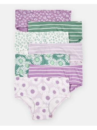 CARTERS - Toddler Girl 7-Pack Floral Brief Underwear MULTI