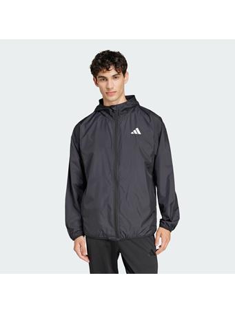 ADIDAS - Essentials Big Logo Mesh Windbreaker Jacket Black/White
