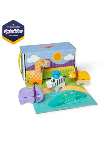 MELISSA & DOUG - Blockables Safari Play Set NO COLOR