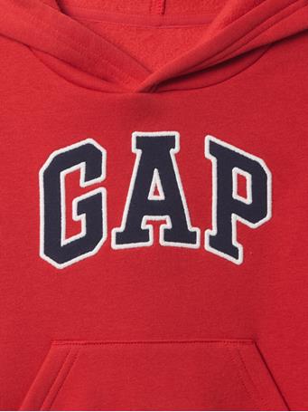 GAP - Relaxed Logo Hoodie MODERN RED