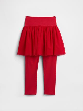 GAP - Tulle Skirt Leggings MODERN RED