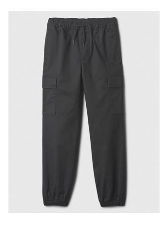 GAP - Kids Twill Cargo Joggers with Washwell MOONLESS NIGHT