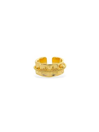 OMG BLINGS - Wavy Ring GOLD