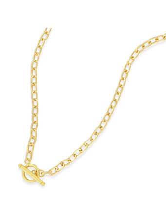 OMG BLINGS - Box Chain Link Necklace GOLD
