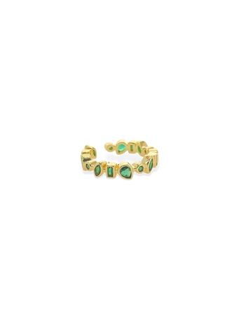 OMG BLINGS - CZ Ring EMERALD