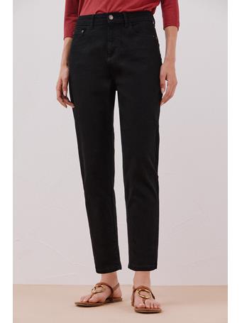 CORTEFIEL - Mom Jeans BLACK