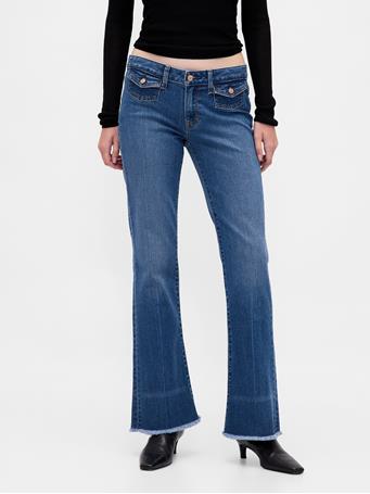 GAP - Low Rise Long & Lean Jeans MEDIUM INDIGO 15