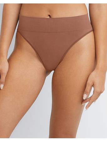 MAIDENFORM - Maidenform M Seamless High Leg Bikini BRONZED CHESTNUT