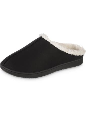 ISOTONER - Microsuede Rory Hoodback Slipper BLACK
