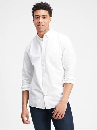 GAP - Oxford Shirt in Slim Fit WHITE V2 GLOBAL