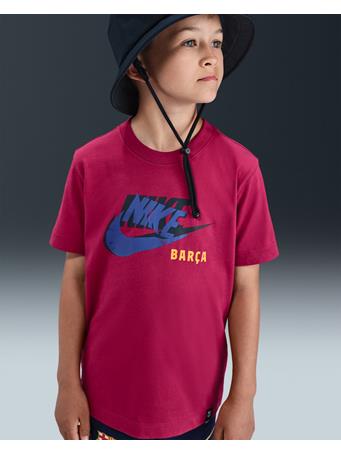 NIKE - FC Barcelona - Big Kids' Nike Soccer T-Shirt NOBLE RED