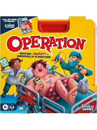 HASBRO - Classic Operation Game NO COLOR