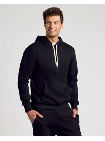 TRUE CLASSIC TEES - Fleece Pullover Hoodie BLACK
