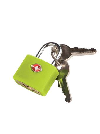 BH LUGGAGE - 2-Pack TSA Keyed Lock LIME GREEN