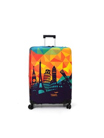 BH LUGGAGE - Large Luggage Cover - Travel- NOVELTY
