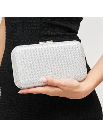 URBAN EXPRESSIONS - Anna Evening Bag SILVER