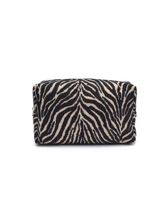URBAN EXPRESSIONS - Zebrini Cosmetic Pouch ZEBRA
