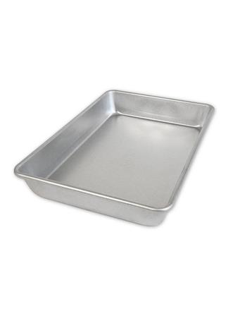 USA PAN - Bare Seamless Rectangle Cake Pan SILVER
