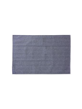HOME ESSENTIALS - Versatile Table Linen/Tea Towel - Pencil Stripe BLUE