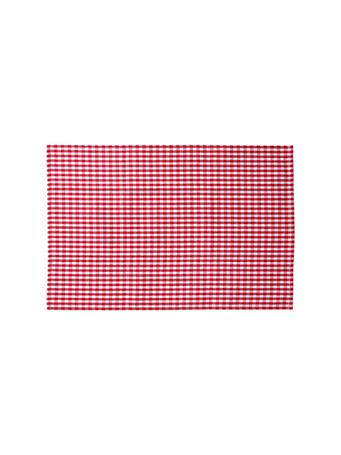 HOME ESSENTIALS - Versatile Table Linen/Tea Towel - Red Buffalo Check RED