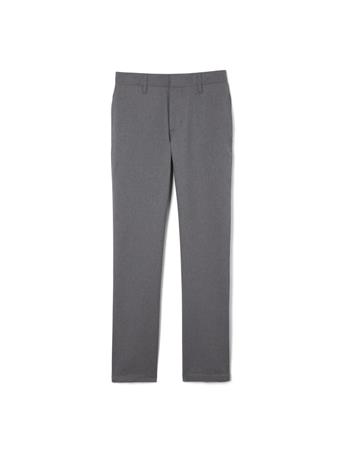 FRENCH TOAST - Boys Adjustable Waist Straight Leg Dress Pants GREY