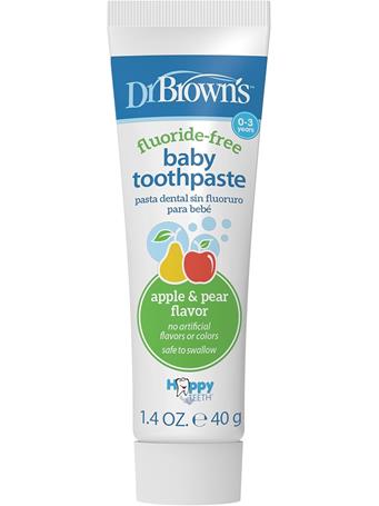 DR BROWN'S - Fluoride-free Baby Toothpaste NO COLOR