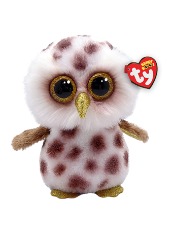 TY INC - Whoolie the Owl - Beanie Boos NO COLOR