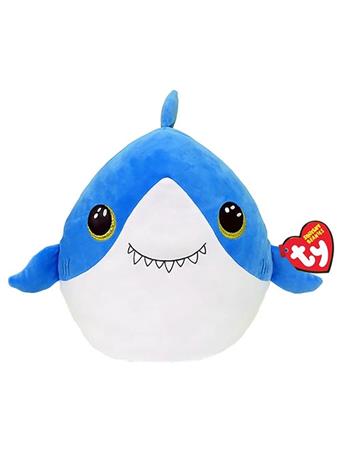 TY INC - Finsley the Shark - Squish-A-Boos NO COLOR