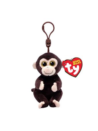 TY INC - Mateo the Monkey Clip - Beanie Bellies NO COLOR