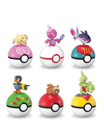 MATTEL - MEGA Pokémon Poké Ball Building Toy - Assorted NO COLOR