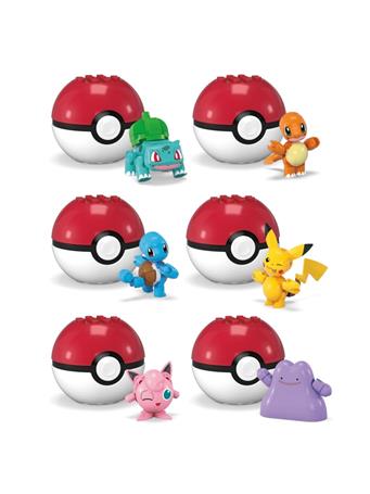 MATTEL - MEGA Pokémon Poké Ball Building Toy - Assorted NO COLOR
