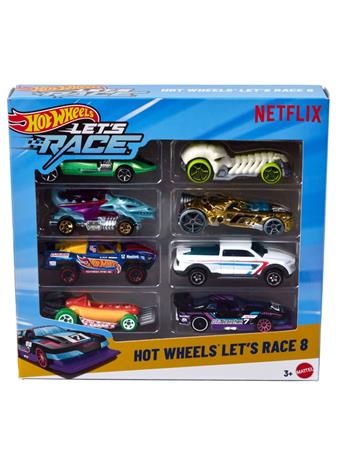 MATTEL - Hot Wheels Let's Race 8-Pack - Set Of 8 NO COLOR