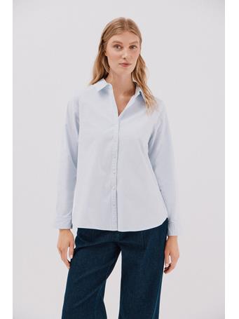 CORTEFIEL - Oxford Shirt MEDIUM BLUE