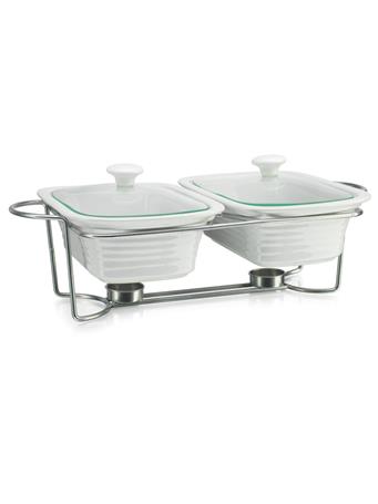 GODINGER GROUP - Natura Double Baker with Stand WHITE