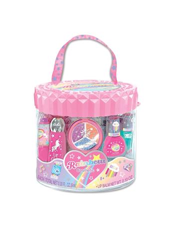 HOT FOCUS - Rainbow Cosmetic Case Set NO COLOR